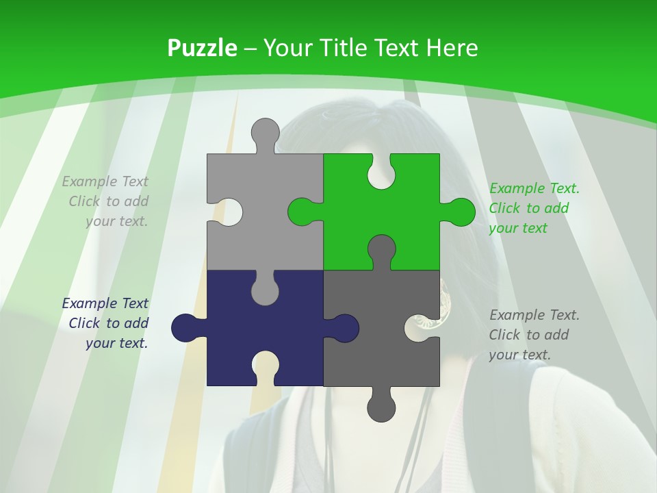 Campus Ethnic Building PowerPoint Template