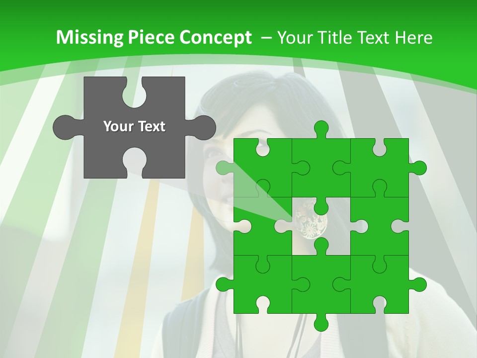 Campus Ethnic Building PowerPoint Template