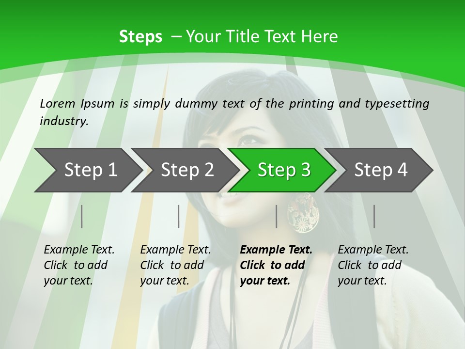 Campus Ethnic Building PowerPoint Template
