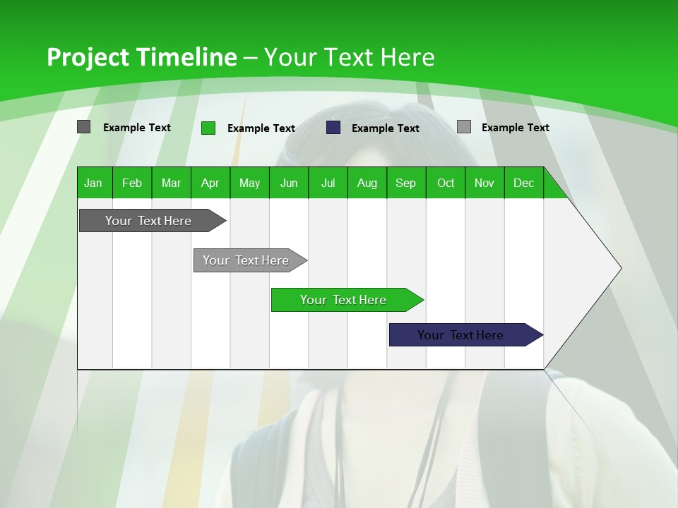 Campus Ethnic Building PowerPoint Template