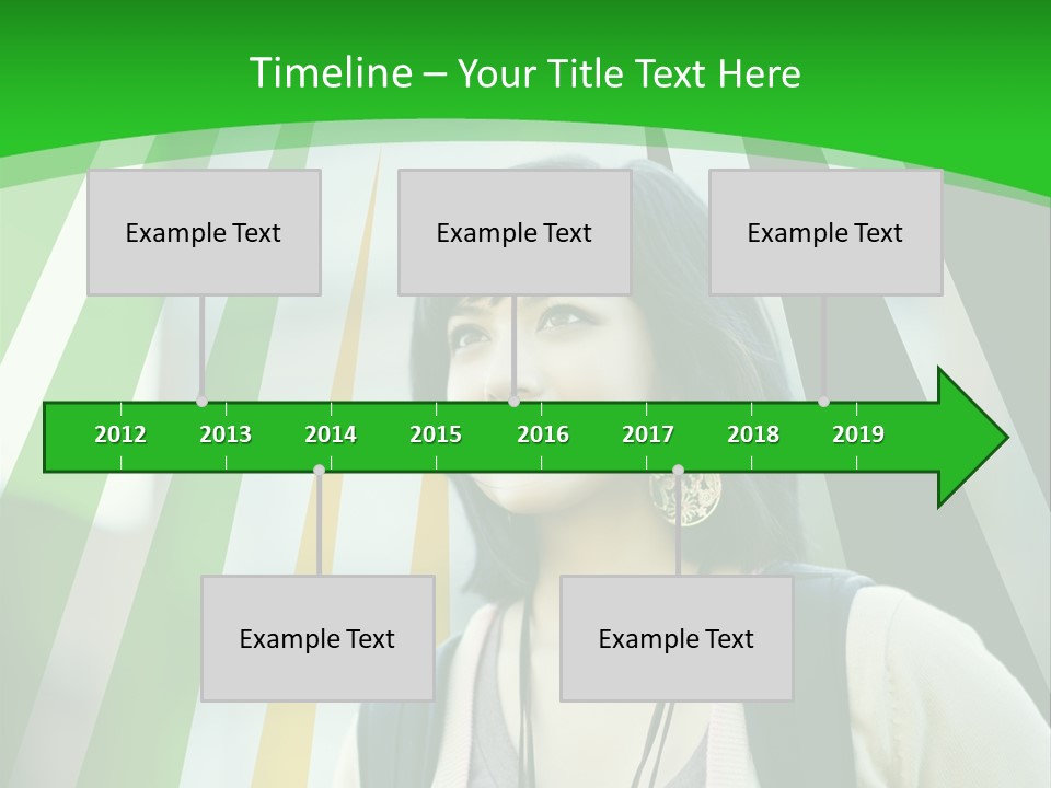 Campus Ethnic Building PowerPoint Template