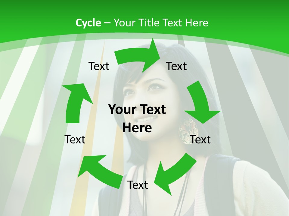 Campus Ethnic Building PowerPoint Template
