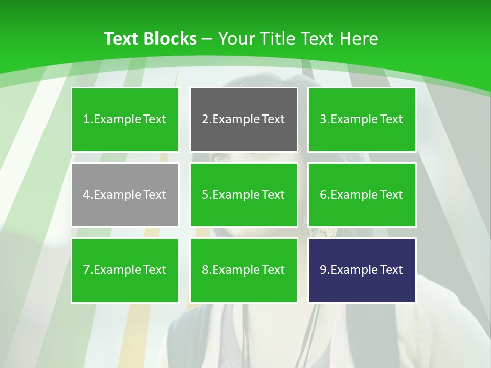 Campus Ethnic Building PowerPoint Template