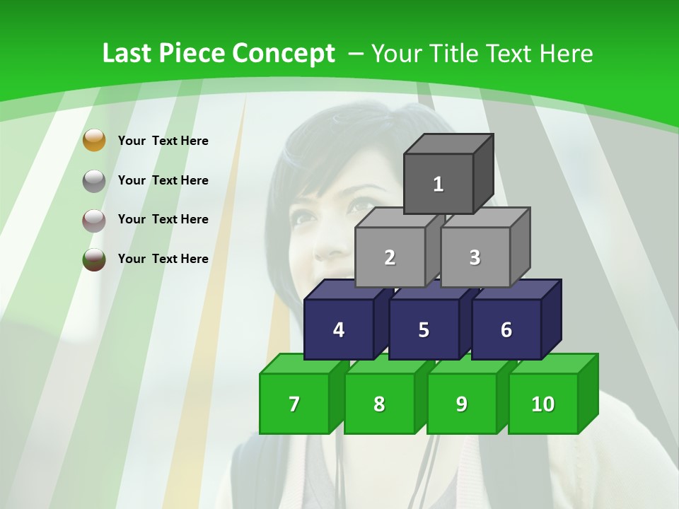 Campus Ethnic Building PowerPoint Template