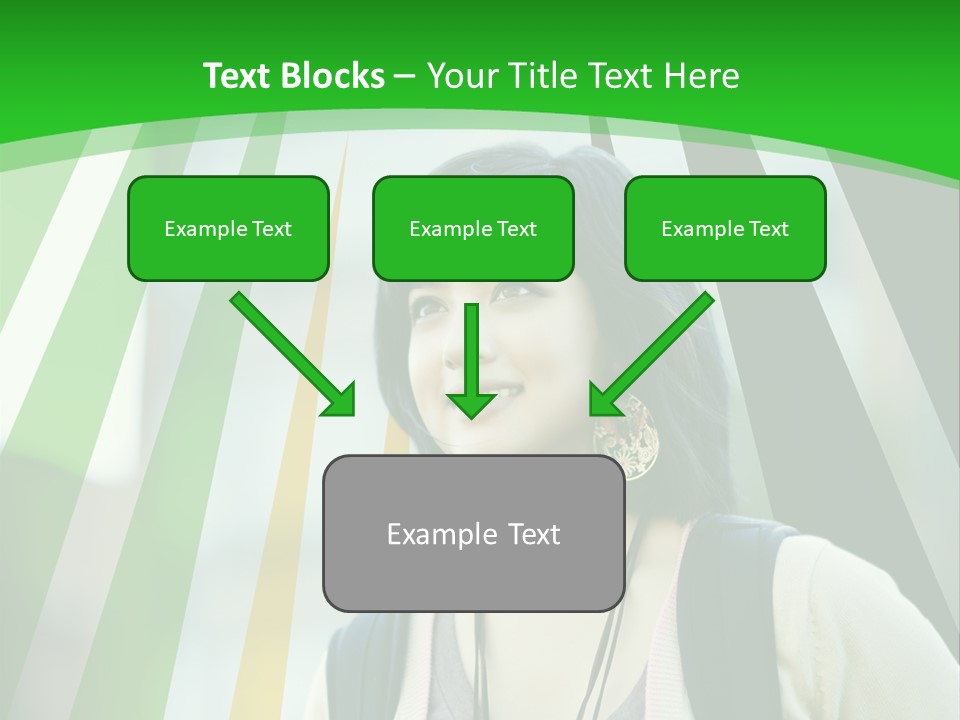 Campus Ethnic Building PowerPoint Template