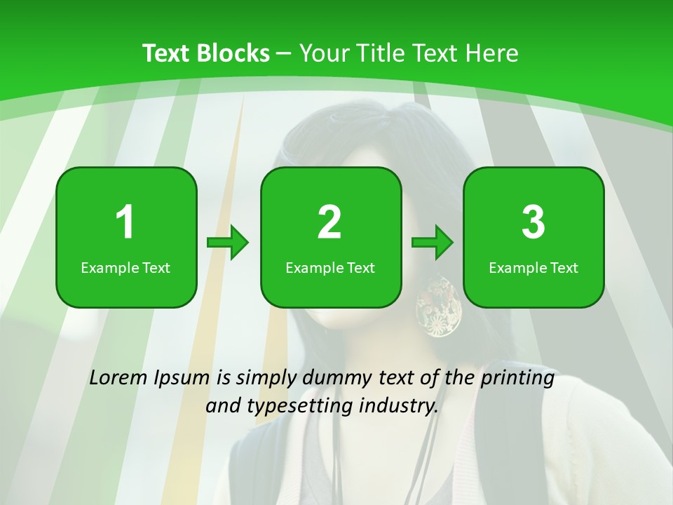Campus Ethnic Building PowerPoint Template