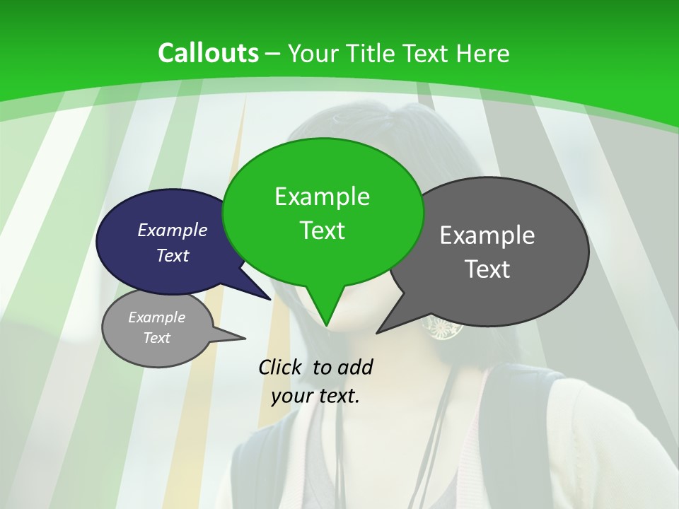 Campus Ethnic Building PowerPoint Template