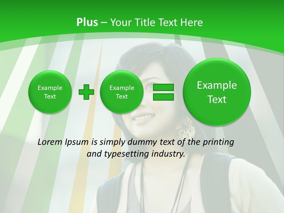 Campus Ethnic Building PowerPoint Template