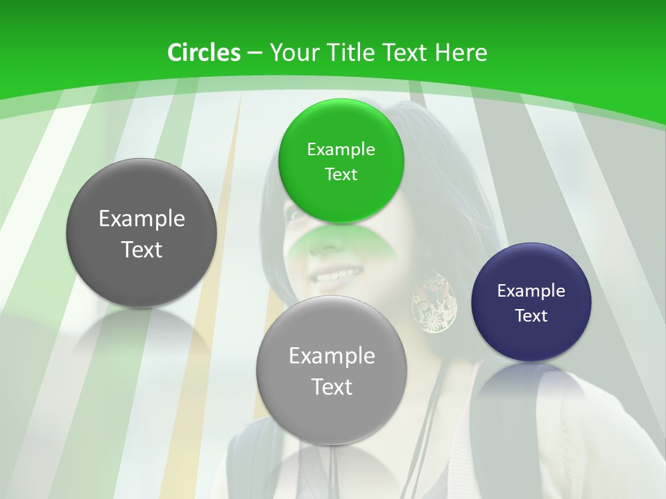 Campus Ethnic Building PowerPoint Template