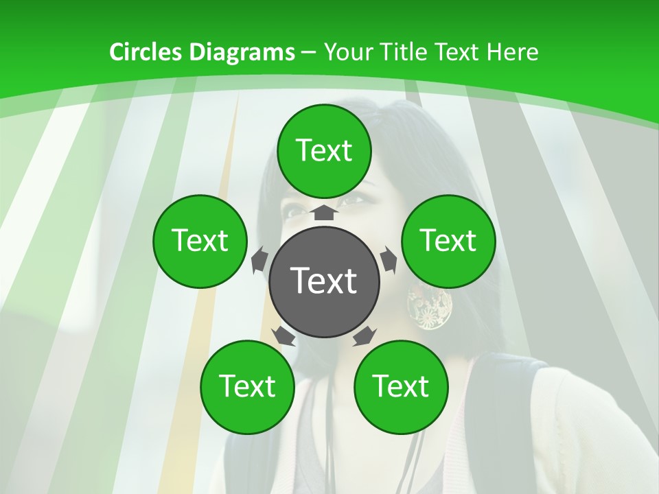 Campus Ethnic Building PowerPoint Template