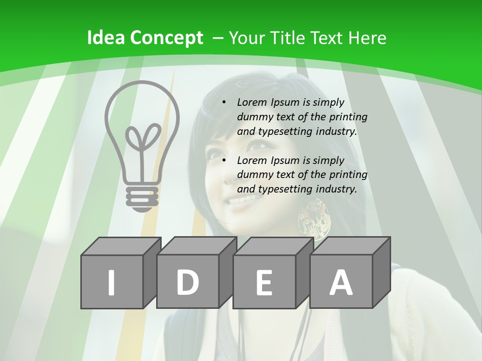 Campus Ethnic Building PowerPoint Template