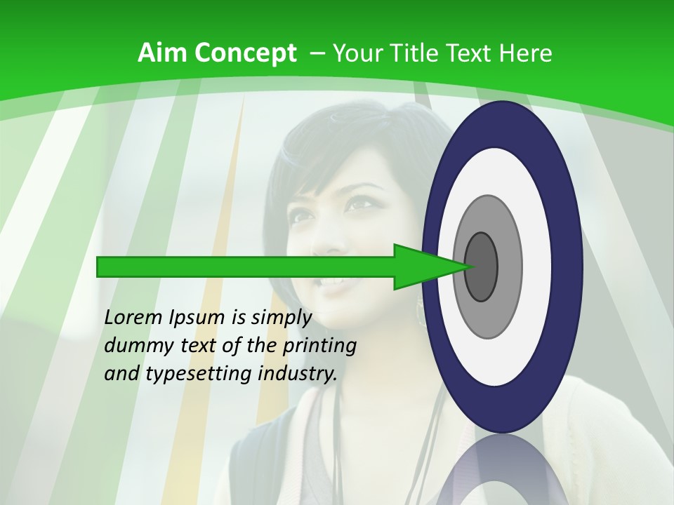 Campus Ethnic Building PowerPoint Template