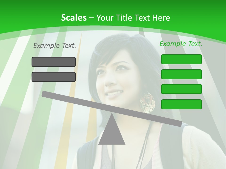 Campus Ethnic Building PowerPoint Template