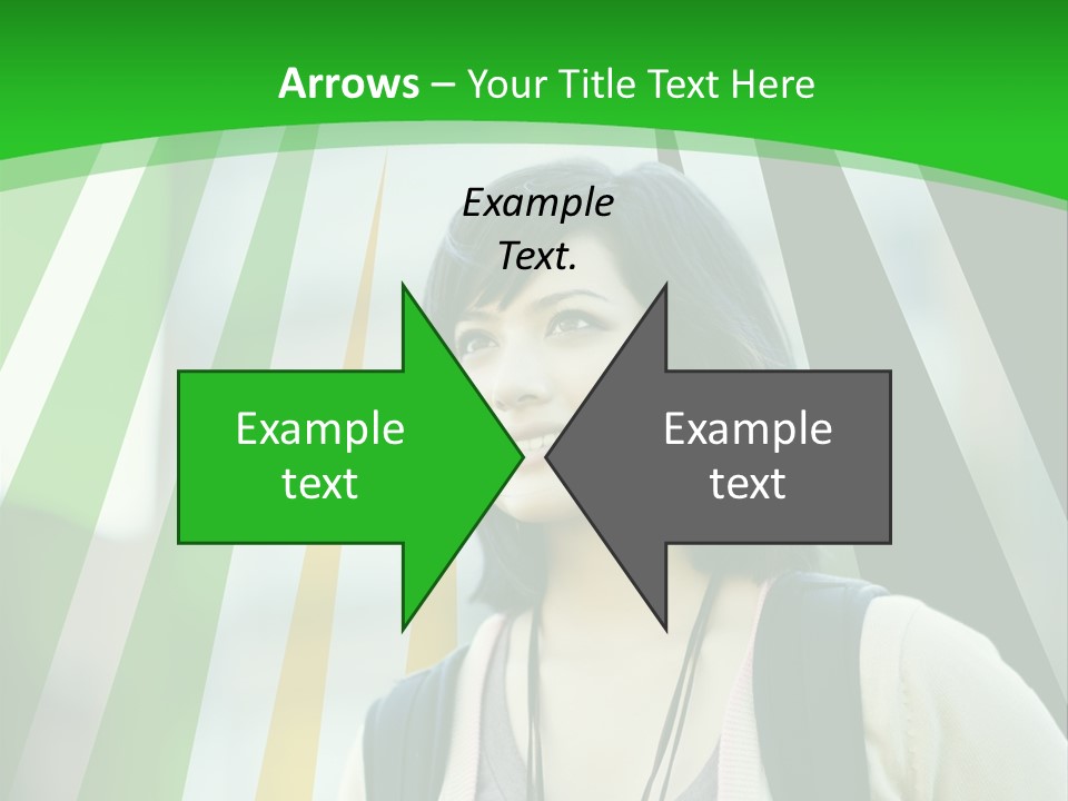 Campus Ethnic Building PowerPoint Template