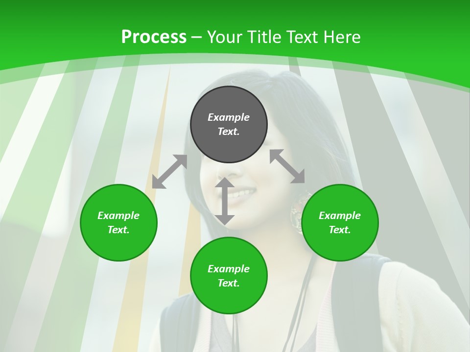 Campus Ethnic Building PowerPoint Template