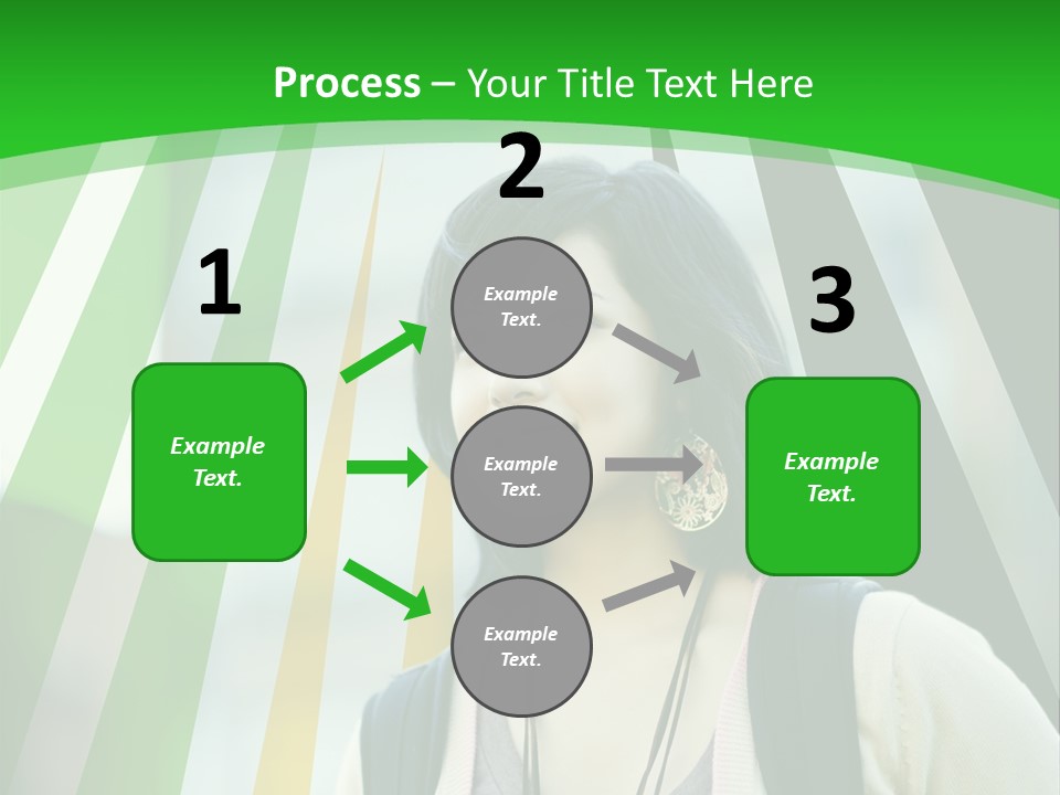 Campus Ethnic Building PowerPoint Template