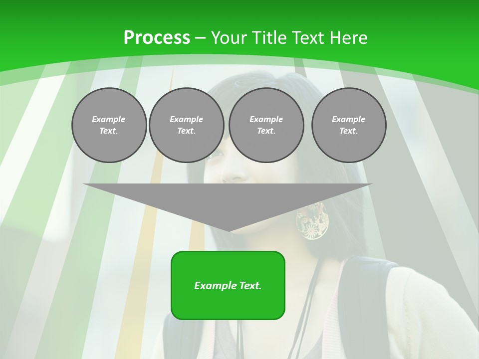 Campus Ethnic Building PowerPoint Template