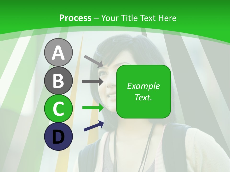 Campus Ethnic Building PowerPoint Template