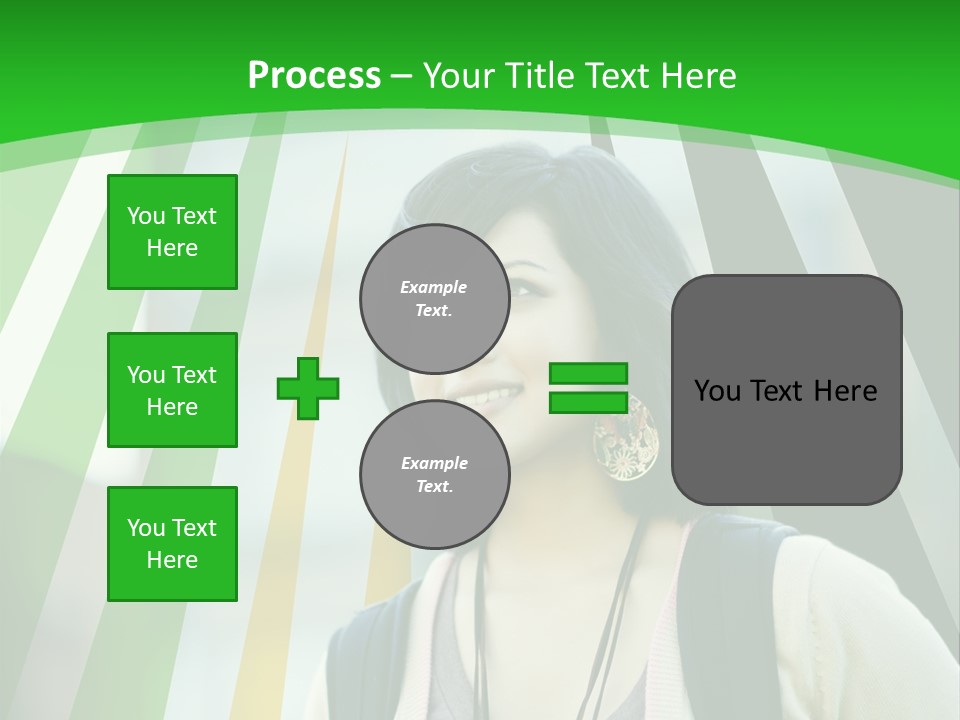 Campus Ethnic Building PowerPoint Template