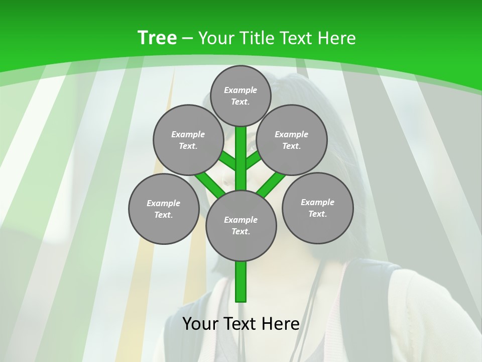 Campus Ethnic Building PowerPoint Template