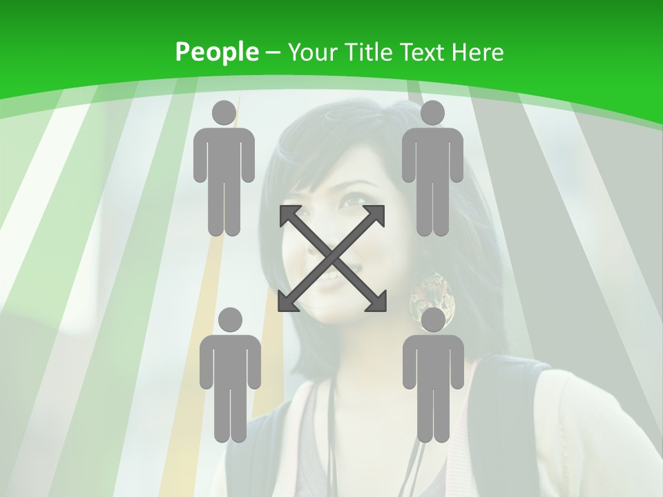 Campus Ethnic Building PowerPoint Template