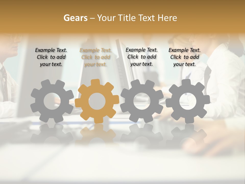 Indoor Line  PowerPoint Template