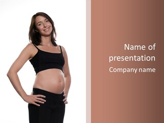 Pregnant Wellness Expect PowerPoint Template