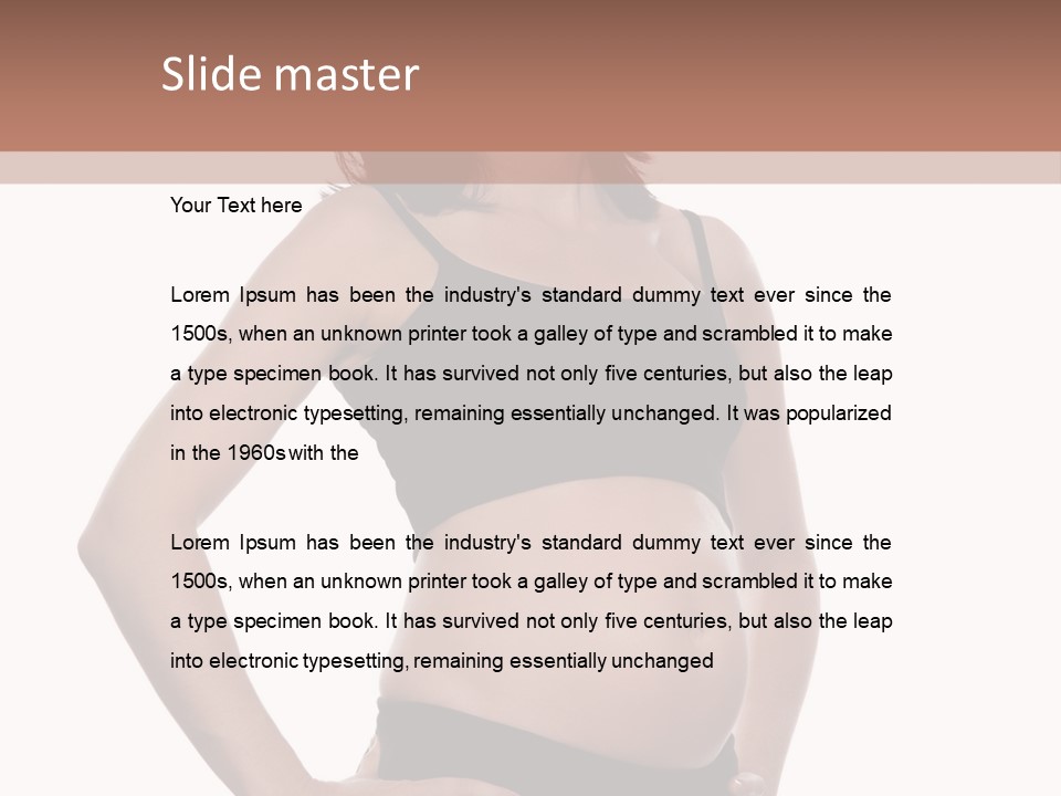 Pregnant Wellness Expect PowerPoint Template