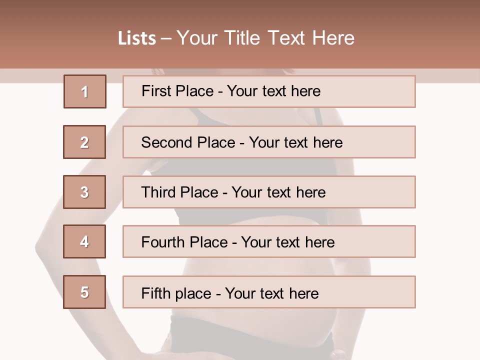 Pregnant Wellness Expect PowerPoint Template
