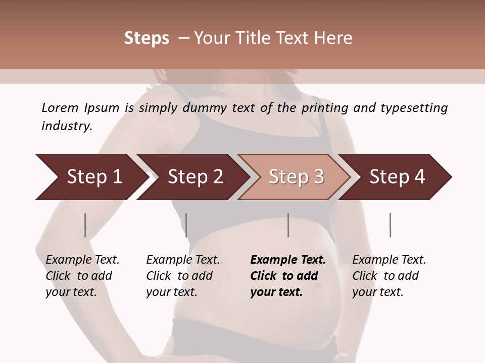 Pregnant Wellness Expect PowerPoint Template