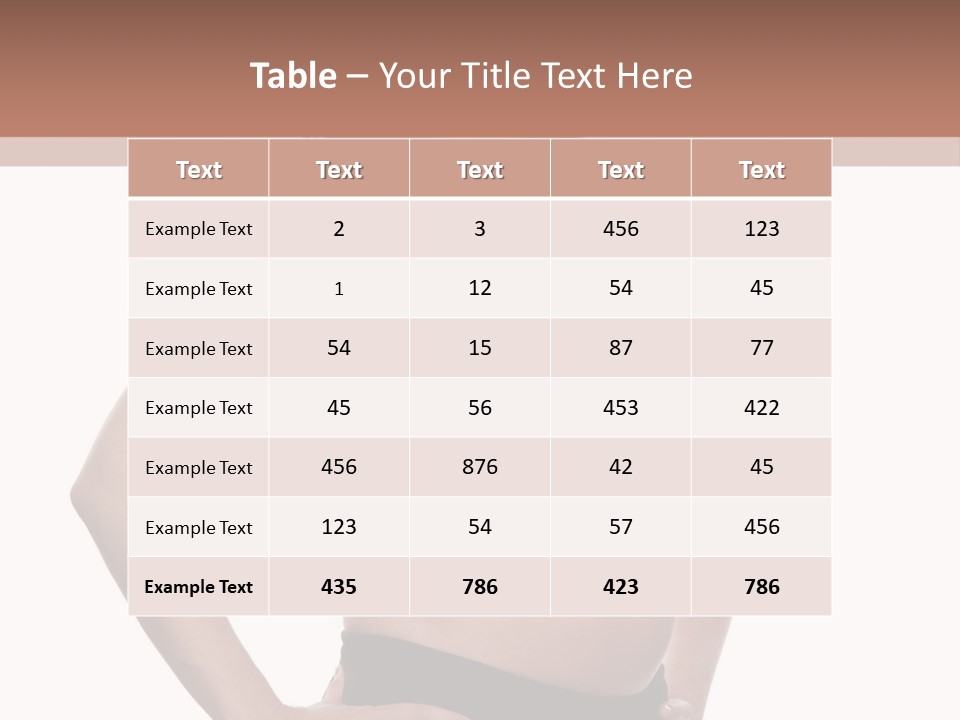 Pregnant Wellness Expect PowerPoint Template