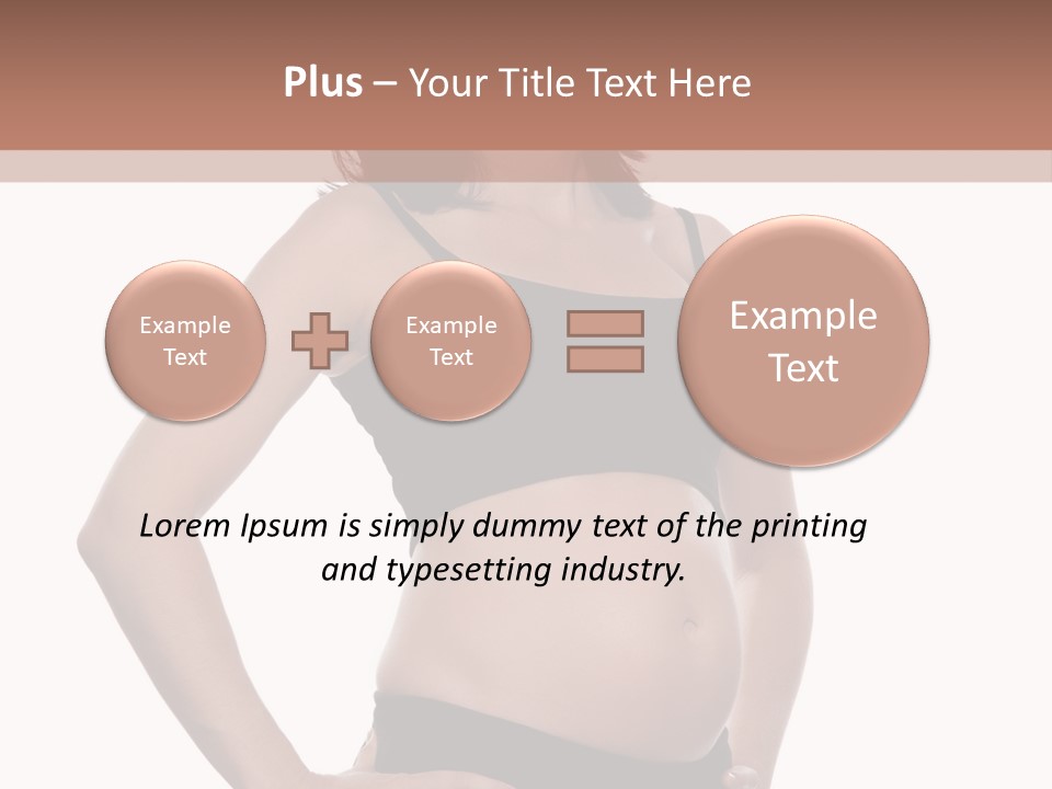 Pregnant Wellness Expect PowerPoint Template