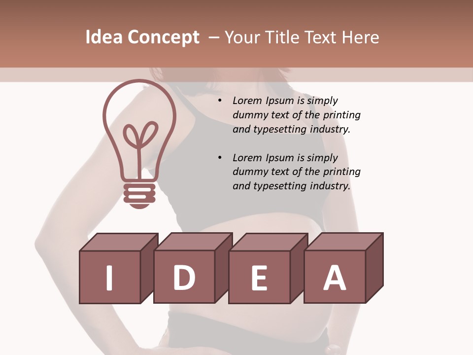 Pregnant Wellness Expect PowerPoint Template