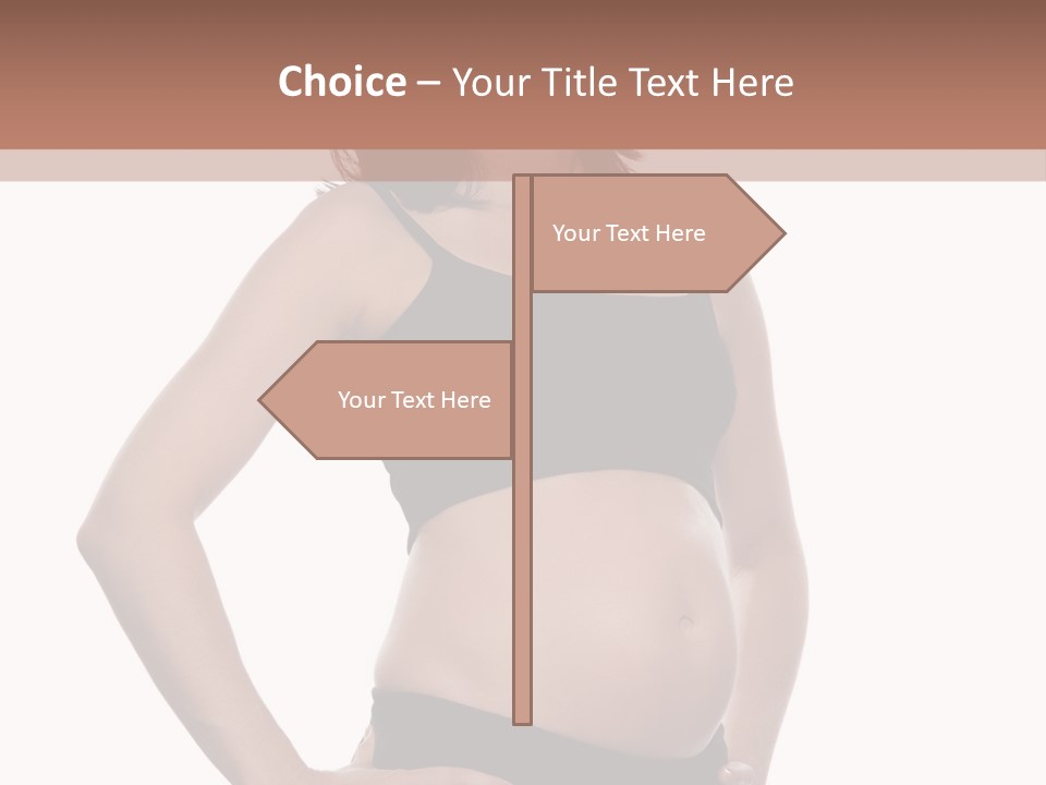 Pregnant Wellness Expect PowerPoint Template