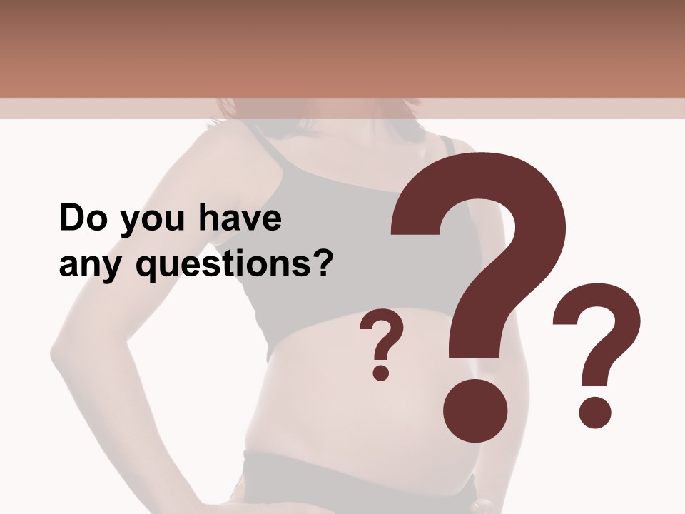 Pregnant Wellness Expect PowerPoint Template