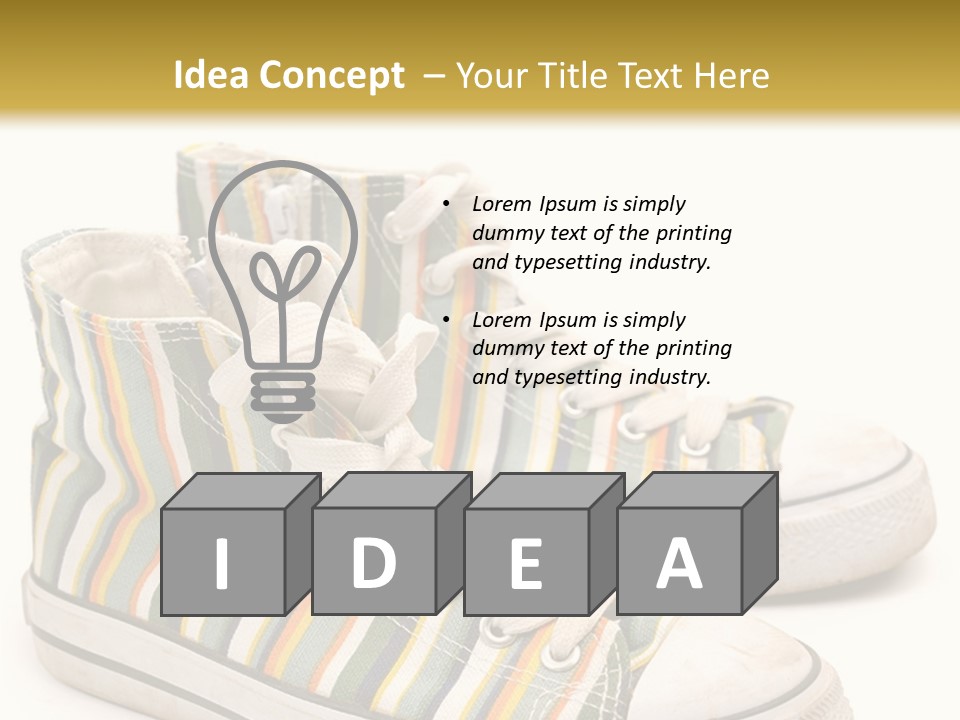 Bright Grunge Vintage PowerPoint Template