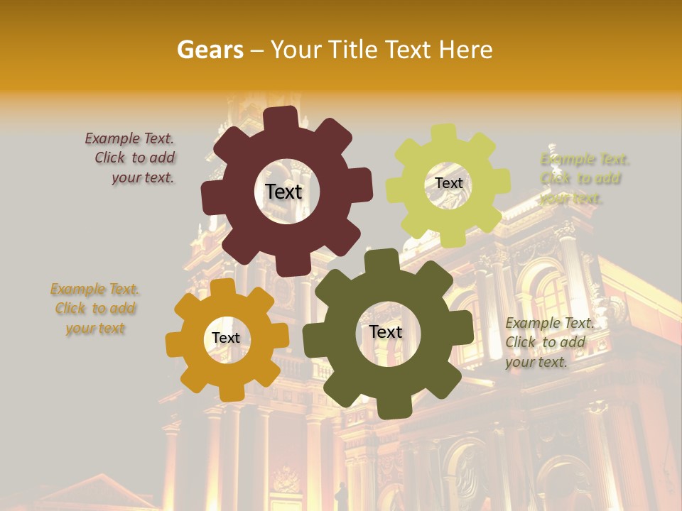 Background San Iglesia PowerPoint Template