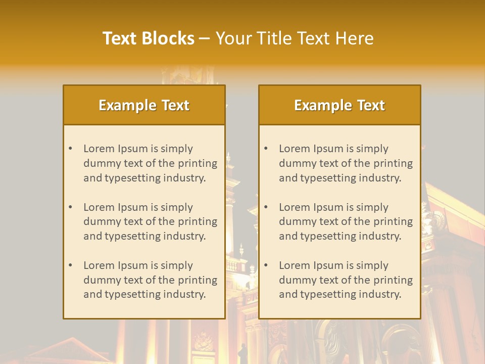 Background San Iglesia PowerPoint Template