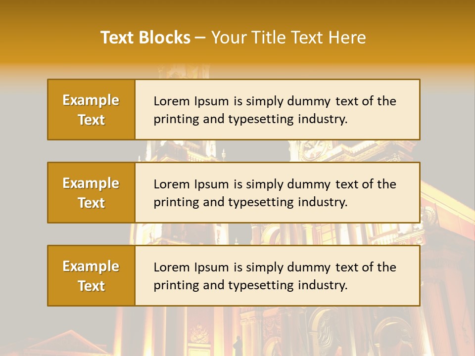 Background San Iglesia PowerPoint Template