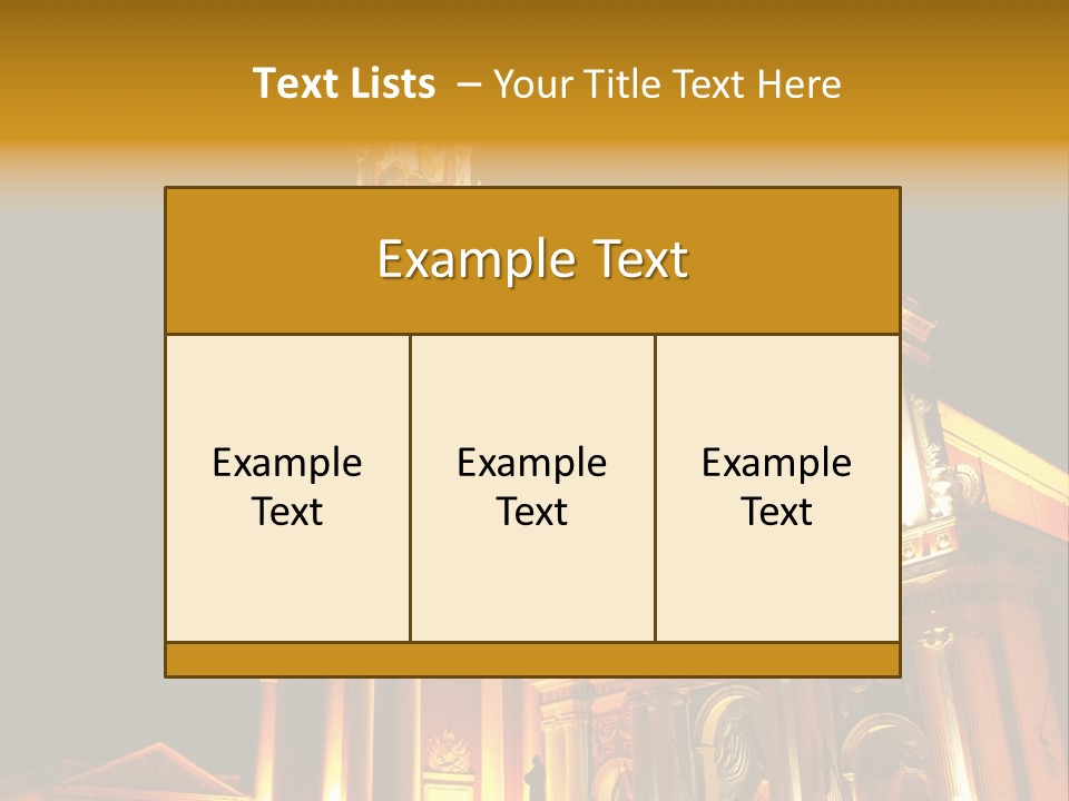Background San Iglesia PowerPoint Template