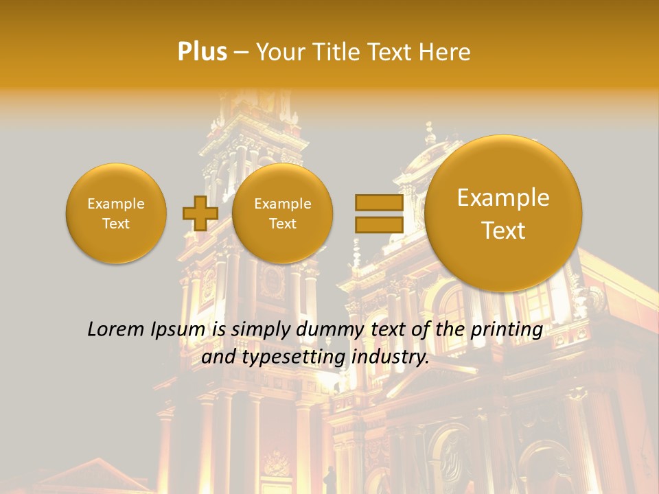 Background San Iglesia PowerPoint Template