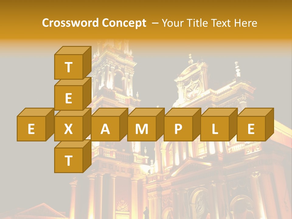 Background San Iglesia PowerPoint Template