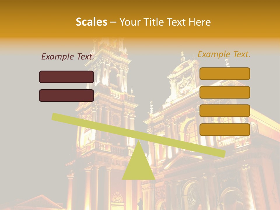 Background San Iglesia PowerPoint Template