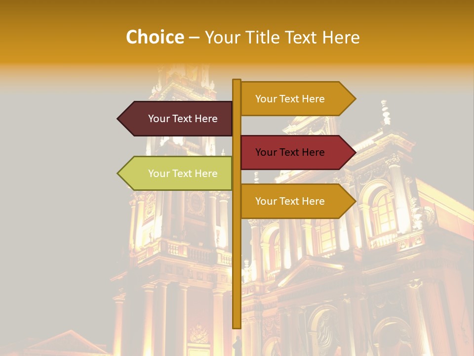 Background San Iglesia PowerPoint Template