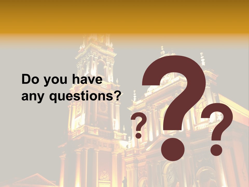 Background San Iglesia PowerPoint Template