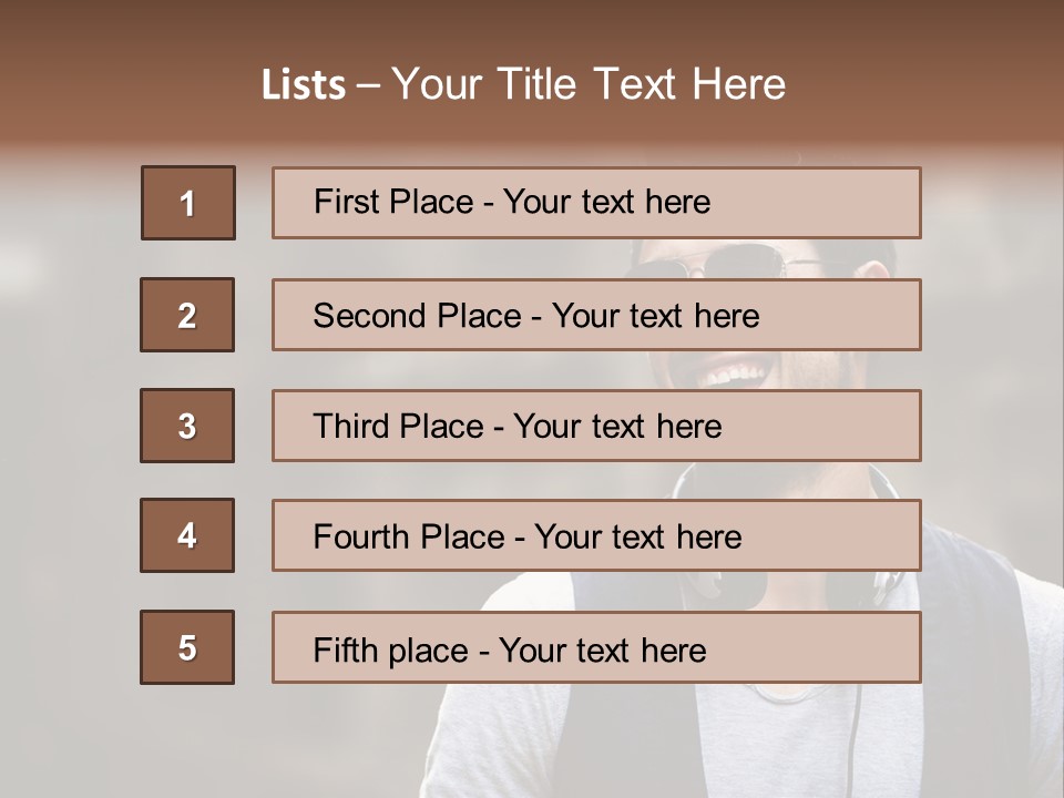 Rusty Power Happiness PowerPoint Template