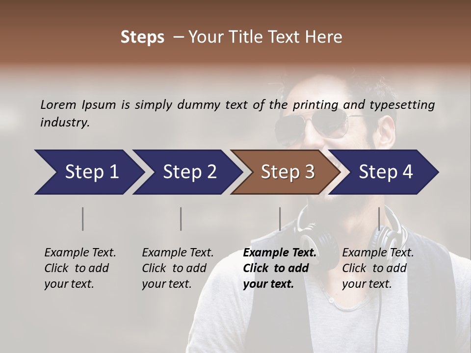 Rusty Power Happiness PowerPoint Template