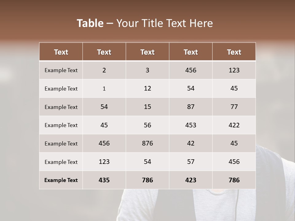Rusty Power Happiness PowerPoint Template