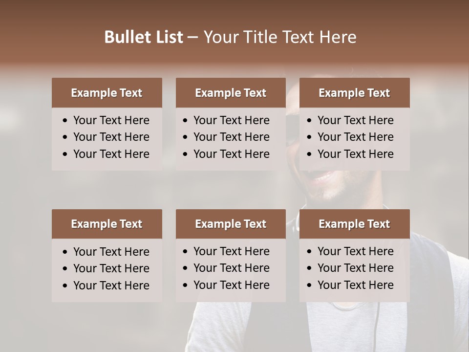 Rusty Power Happiness PowerPoint Template