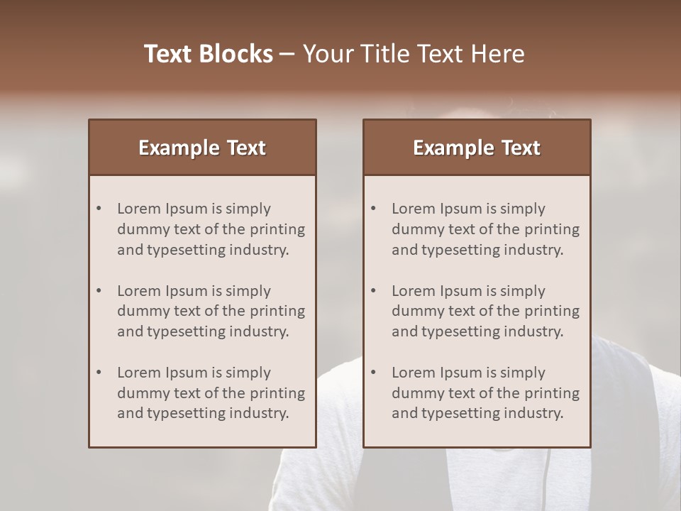 Rusty Power Happiness PowerPoint Template